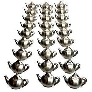 Lot of 27 kitchen cabinet drawer pulls kettle Shaped Design